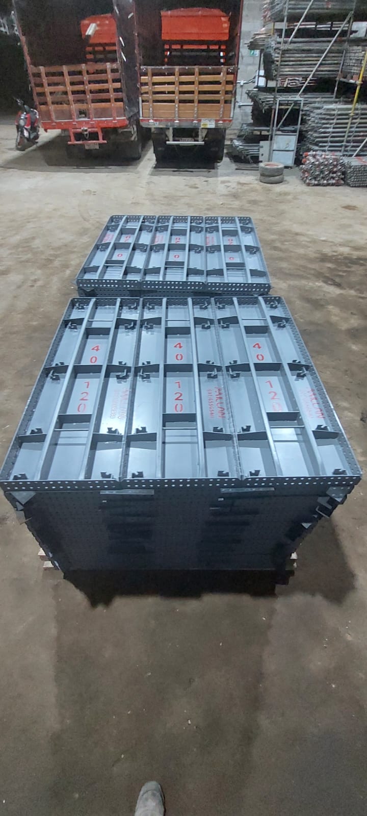 Formaletas en pulgadas